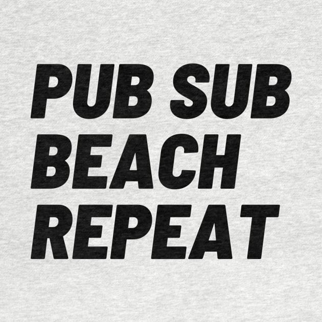 Pub sub, beach, repeat by Toad House Pixels